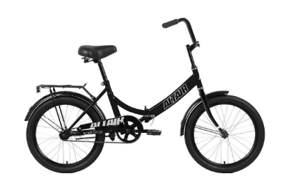 Изображение Велосипед Altair CITY 20 (серый, черный/20 "/14.0 ")-2021 года RBKT1YF01002