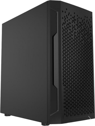 Изображение Корпус PowerCase Mistral Micro Z2B (ATX, черный, без БП)/(CMIMZB-F2SI)