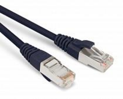 Изображение Патч-корд Hyperline PC-LPM-STP-RJ45-RJ45-C5e-1M-LSZH-BK (1 м,FTP,5e,черный)