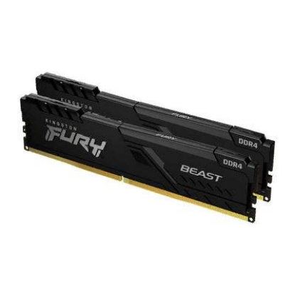 Изображение Оперативная память 2x4 GB DDR4 Kingston KF432C16BBK2/8 (25600 МБ/с, 3200 МГц, CL16)