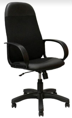 Изображение Компьютерное кресло ЯрКресло Кр33 ТГ ПЛАСТ С11/ЭКО1 черный