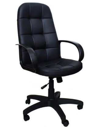 Изображение Компьютерное кресло ЯрКресло Кр45 ТГ ПЛАСТ ЭКО1 черный