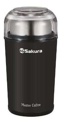 Изображение Кофемолка Sakura SA-6173BK (100 г/250 Вт /черный)