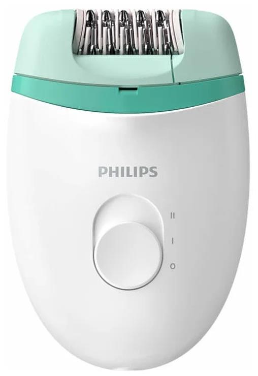 Изображение Эпилятор Philips BRE224 зеленый, белый (от сети)