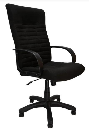 Изображение Компьютерное кресло ЯрКресло Кр26 ТГ ПЛАСТ К02-2 черный