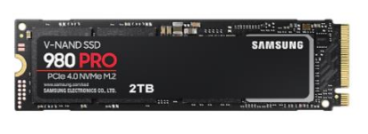 Изображение SSD диск Samsung 980 PRO 2000 Гб 2280 (MZ-V8P2T0BW)