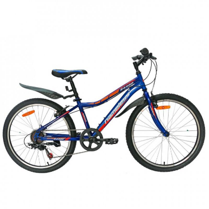 Изображение Велосипед Nameless S4400D (оранжевый, синий/24 "/13.0 ")-2021 года S4400D-BL/OR-13(21)