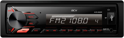 Изображение Автомагнитола ACV AVS-812R, (4x50 Вт, монохромный дисплей, черный)