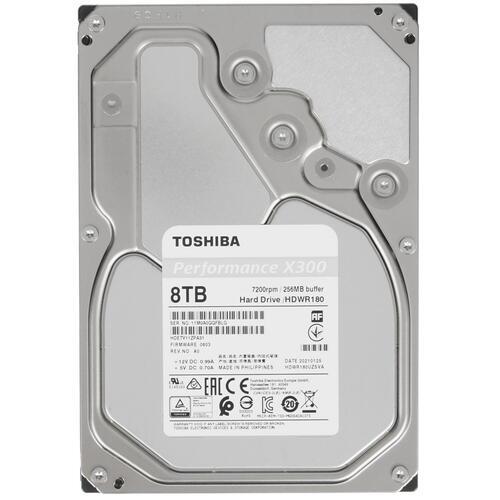 Изображение Жесткий диск 3.5" 8000 ГБ Toshiba X300, 7200 rpm, 256 МБ