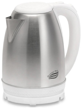 Изображение Электрический чайник Великие реки Амур-1 (1500 Вт/1,8 л /металл, пластик/белый)