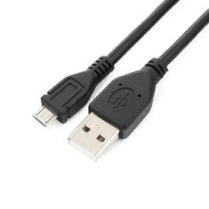 Изображение Кабель соединительный Cablexpert CCP-MUSB2-AMBM USB 2.0 A Micro USB 2.0 B черный 0,5 м