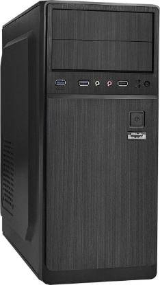 Изображение Корпус ExeGate XP-402U2-350W-12 (ATX, черный, 350 Вт)/(EX287141RUS)