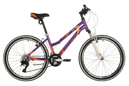 Изображение Велосипед STINGER Laguna 24 (фиолетовый/24 "/12.0 ")-2021 года 24AHV.LAGUNA.12VT10