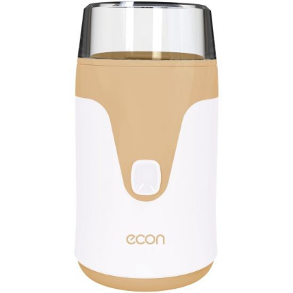 Изображение Кофемолка ECON ECO-1511CG (60 г/150 Вт /бежевый, белый)