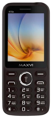 Изображение Мобильный телефон MAXVI K15n,коричневый