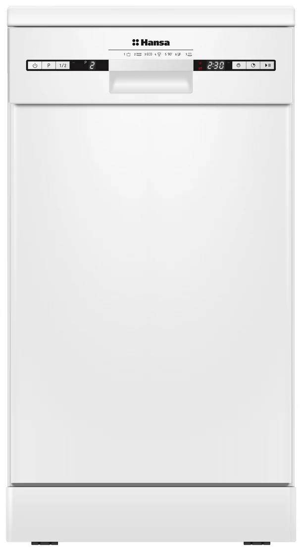 Изображение Посудомоечная машина Hansa ZWM 427 EWH (узкая, 10 комплектов, белый)