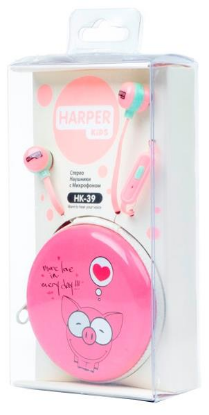 Изображение Наушники Harper Kids HK-39 розовый