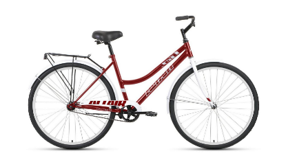 Изображение Велосипед Altair CITY 28 low (белый, темно-красный/28 "/19.0 ")-2022 года RBK22AL28022