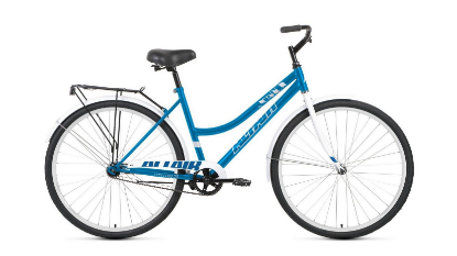 Изображение Велосипед Altair CITY 28 low (белый, голубой/28 "/19.0 ")-2022 года RBK22AL28024