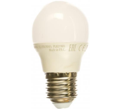 Изображение Лампа светодиодная Uniel UL-00006533 LED-G45 Е27 4000К 6 Вт