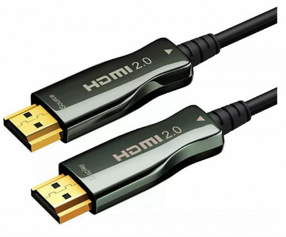 Изображение Кабель Wize AOC-HM-HM-40M HDMI-HDMI (черный) (40 м)