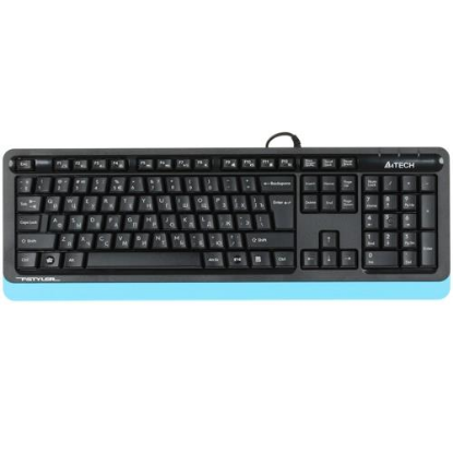 Изображение Клавиатура A4Tech Fstyler FKS10 (USB), (синий, черный)
