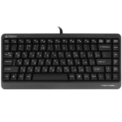 Изображение Клавиатура A4Tech Fstyler FKS11 (USB), (серый, черный)