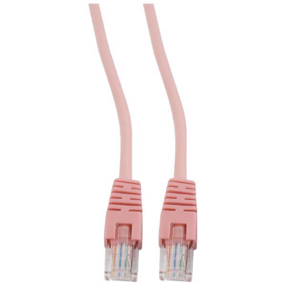 Изображение Патч-корд Cablexpert PP12-0.25M/RO (0,25 м,UTP,5e,розовый)