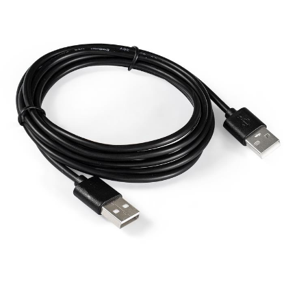Изображение Кабель соединительный ExeGate EX-CC-USB2-AMAM-1.8 USB 2.0 A USB 2.0 A черный 1,8 м