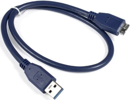 Изображение Кабель соединительный ExeGate EX-CC-USB3-AMmicroBM9P-0.5 USB 3.0 A micro USB 3.0 B черный 0,5 м