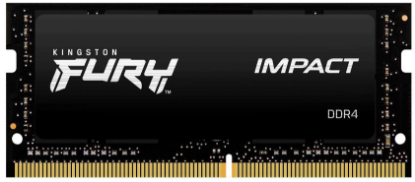 Изображение Оперативная память 8 GB DDR4 Kingston FURY Impact KF432S20IB/8 (25600 МБ/с, 3200 МГц, CL20)