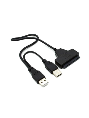 Изображение Переходник KS-is KS-359 USB 2.0 A USB 2.0 + SATA черный 0,4 м
