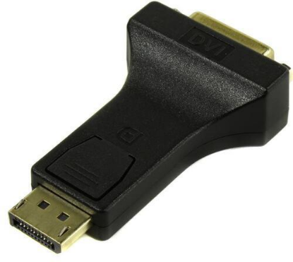 Изображение Переходник VCOM CA332 DVI-I-DisplayPort (черный) ()