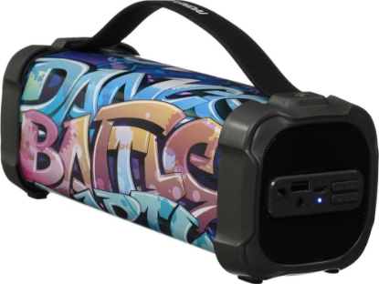 Изображение Портативная акустика Hyundai H-PAC460 (9 Вт   черный, рисунок)