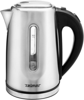 Изображение Электрический чайник Zelmer ZCK7924 (2200 Вт/1,7 л /сталь/сребристый)
