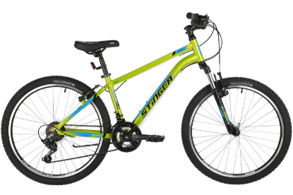 Изображение Велосипед STINGER Element STD 24 (зеленый/24 "/14.0 ")-2021 года 24AHV.ELEMSTD.14GN1
