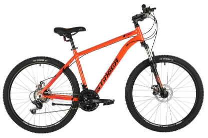 Изображение Велосипед STINGER Element EVO 26  (146758) (оранжевый/26 "/18.0 ")-2021 года 26AHD.ELEMEVO.18OR1