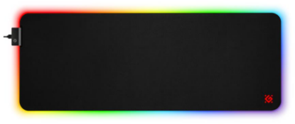 Изображение Коврик Defender Ultra Light (50566) (резина/ткань RGB-подсветка)