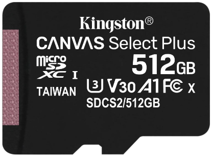 Изображение Карта памяти Kingston MicroSDXC Class 10 512 Гб  SDCS2/512GBSP