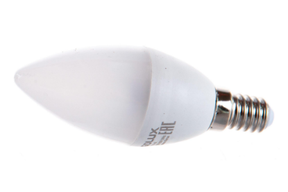 Изображение Лампа светодиодная Ergolux LED-C35-9W-E14-6K  Е14 6500К 9 Вт