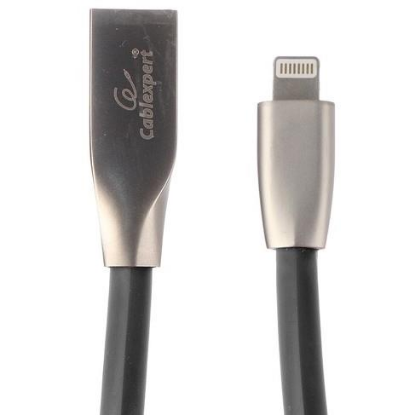 Изображение Кабель соединительный Cablexpert CC-G-APUSB01Bk-0.5M USB 2.0 A Lightning 8P черный 0,5 м
