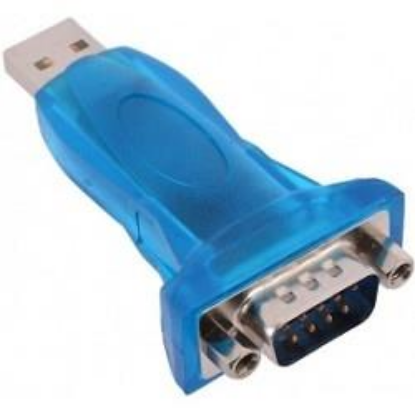 Изображение Переходник Orient UAS-012 USB 2.0 A COM(RS232) 9pin синий