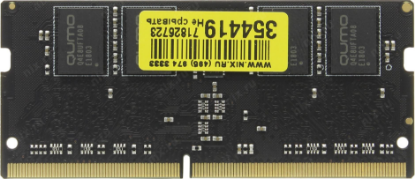 Изображение Оперативная память 8 GB DDR4 Qumo QUM4S-8G3200P22 (25600 МБ/с, 3200 МГц, CL22)