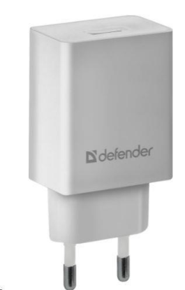 Изображение Сетевое зарядное устройство Defender EPA-10 белый