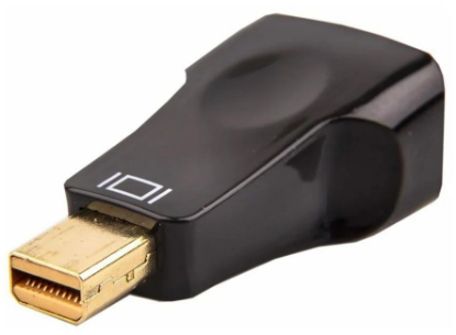 Изображение Переходник VCOM CA335 mini DisplayPort-VGA (черный) ()