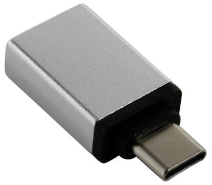 Изображение Переходник 5BITES AP-025 USB-C USB 3.0 A серебристый