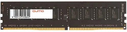 Изображение Оперативная память 1x32 GB DDR4 Qumo QUM4U-32G3200N22 (25600 МБ/с, 3200 МГц, CL22)