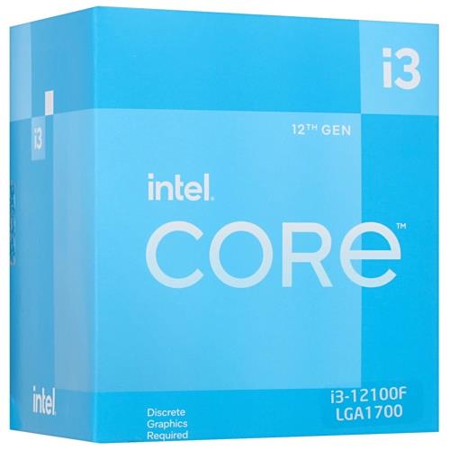 Изображение Процессор Intel Core i3-12100F (3300 МГц, LGA1700) (BOX)