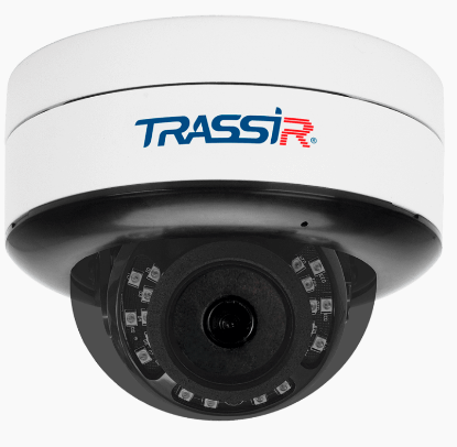 Изображение Камера видеонаблюдения Trassir TR-D3121IR2 v6  (3.6 мм) белый