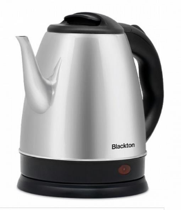 Изображение Электрический чайник Blackton Bt KT1802S (1500 Вт/1,2 л /пластик, нержавеющая сталь/черный, серебристый)